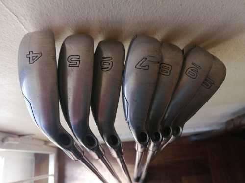 Gold club set and bag - Callaway Diablo edge