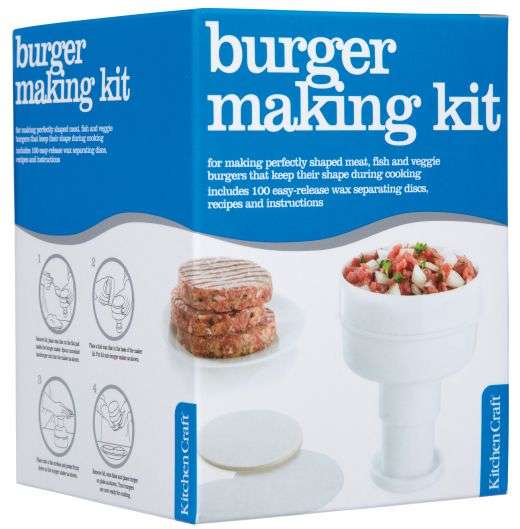 Hamburger Patty Maker Set, normal size.