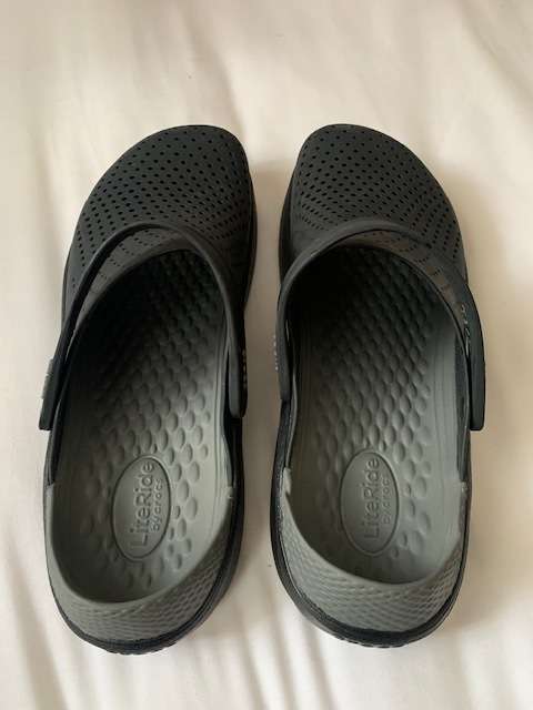 Crocs LiteRide Clog Black/Slate Grey UK9