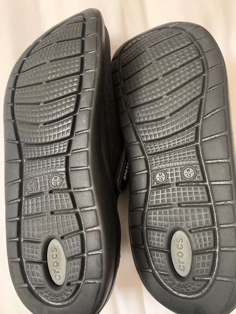 Crocs LiteRide Clog Black/Slate Grey UK9
