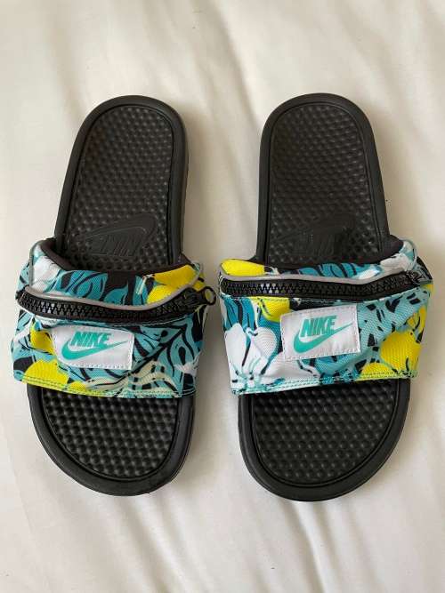Nike Benassi JDI Fanny Pack Printed Slides UK9