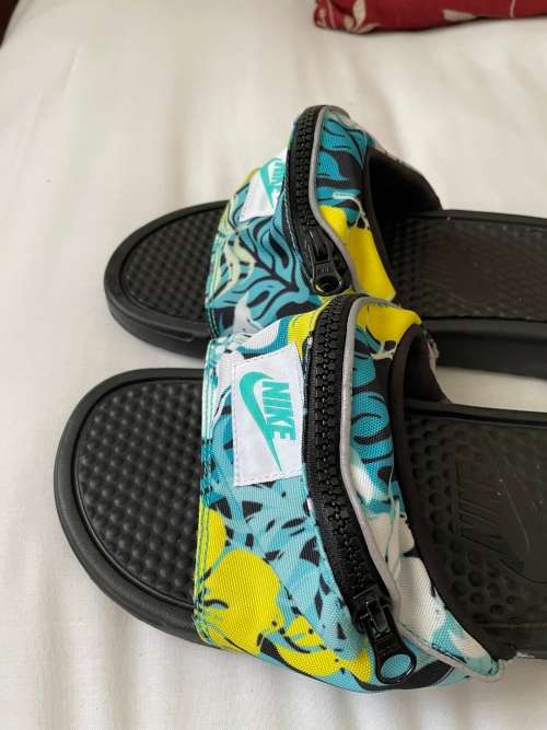 Nike Benassi JDI Fanny Pack Printed Slides UK9