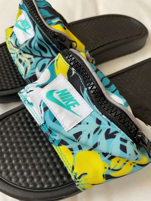 Nike Benassi JDI Fanny Pack Printed Slides UK9