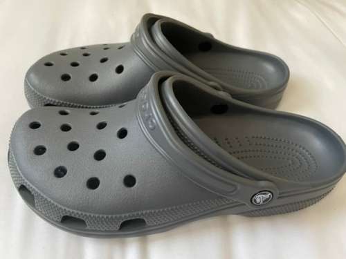Crocs classic clogs slate grey UK9