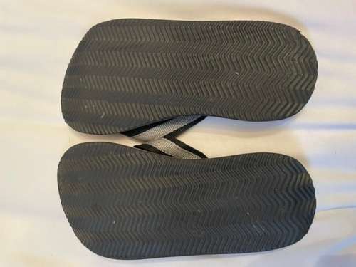 Faith flip-flops black/grey UK9