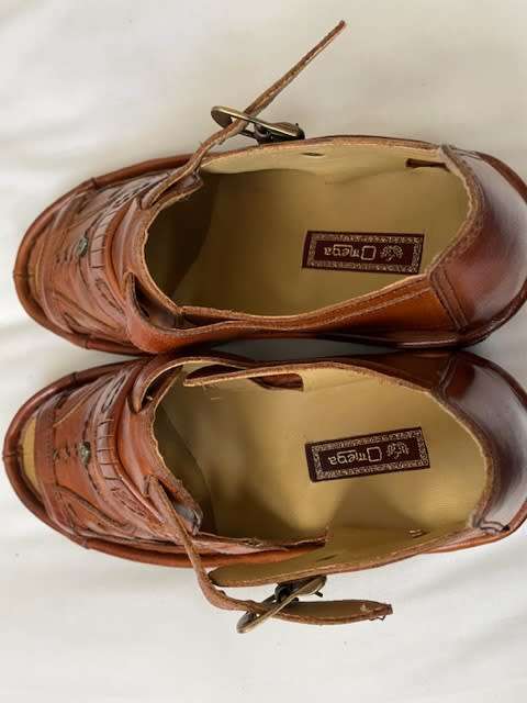 Omega Brown Sandals UK9