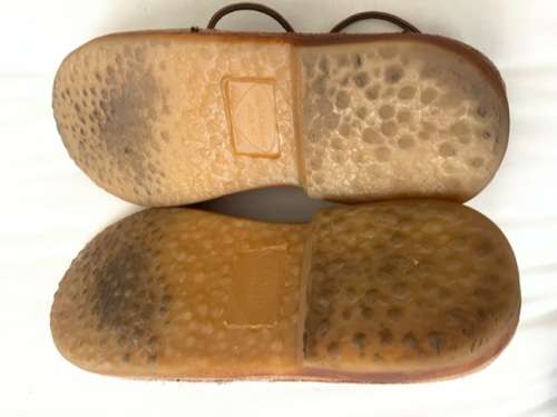In-step Vellies Chocolate UK10