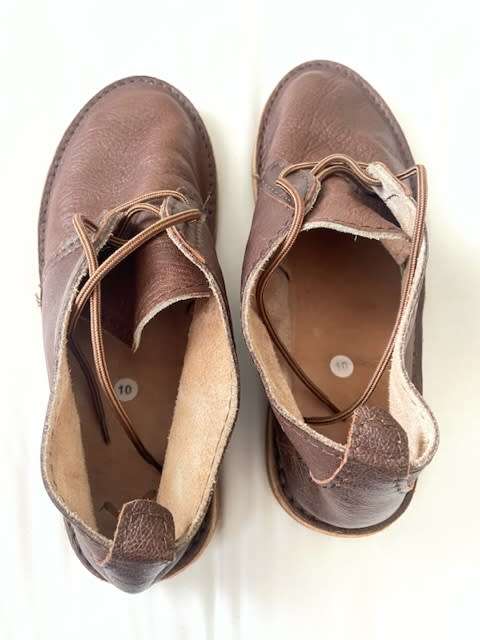 In-step Vellies Chocolate UK10