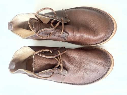 In-step Vellies Chocolate UK10