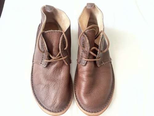 In-step Vellies Chocolate UK10