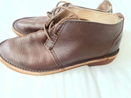 In-step Vellies Chocolate UK10