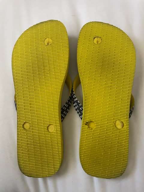 Havaianas Top Logomania Midtech Citrus Yellow UK9/10