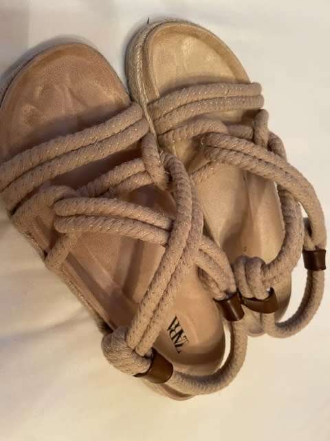 Zara rope sandals UK9/EUR43
