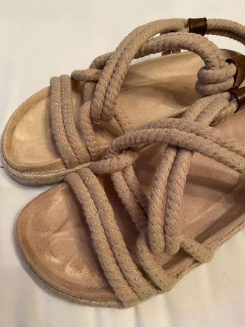 Zara rope sandals UK9/EUR43