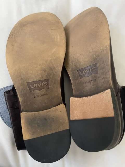 Levis Cedar boots chocolate UK10