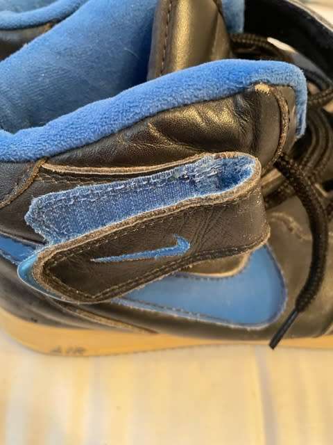 Nike Air Force 1 Mid 2000 Black Blue Spark UK11