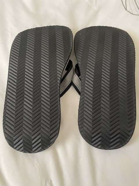 Faith flip-flops grey/black UK8