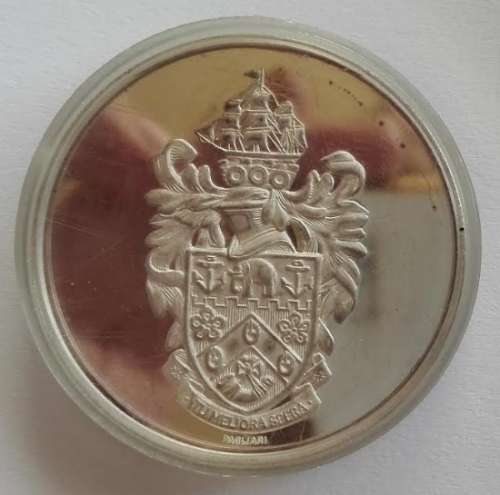 Restoration of Port Elizabeth Town Hall Sterling Silver Coin 24.8g