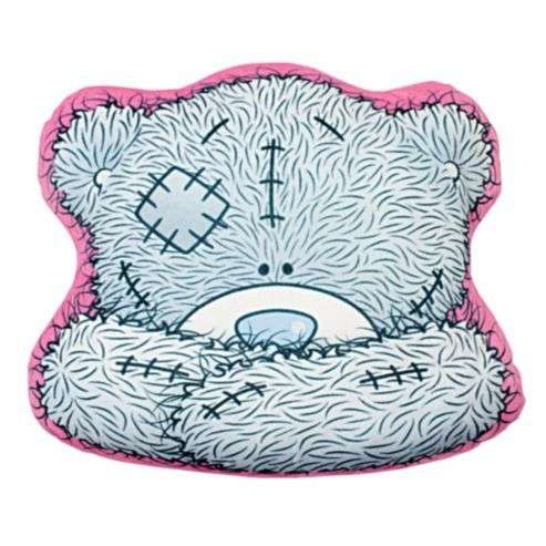 Tatty teddy shaped pillow