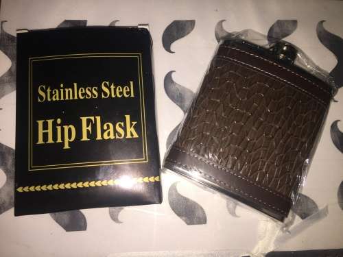 Hip stainless steel flask