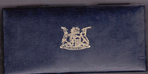 1990 Short proof set. First of the 3rd decimal series 1cent-R2