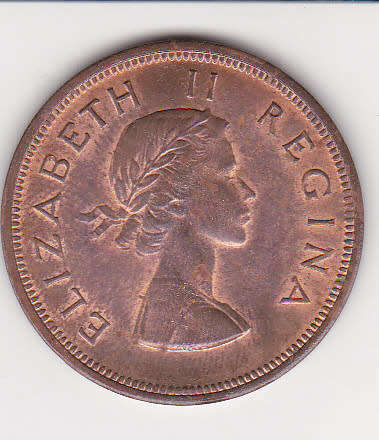 1959 1d in UNC grade and Red Brown color Only 11 graded RB at NGC