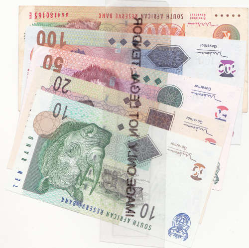 1999 TT Mboweni UNC AA set R10--R200 CV  R2225