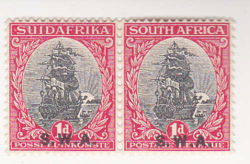1930 SWA 1d pair SACC 94