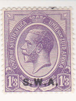 1927-30 SWA 1s 3d single MLH SACC 91