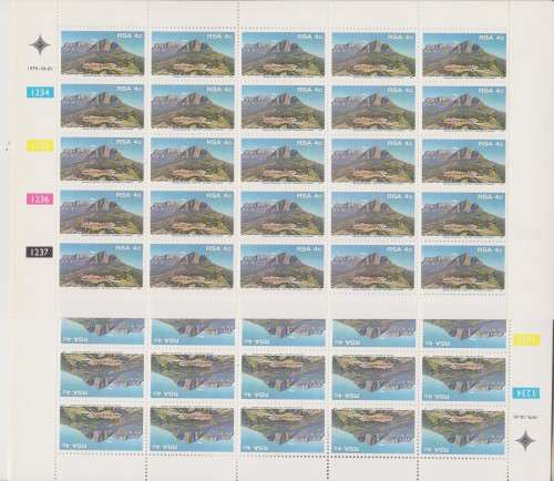 1979 RSA  150th Anniversary of Cape Town 2 Full sheets of 25 each MNH SACC 469
