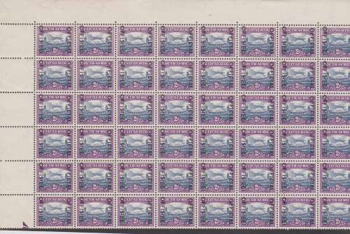 1950 Union 2d top left marginal block of 60 MNH SACC 133