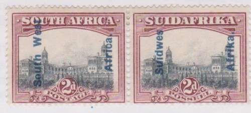 1926 S W A 3d pair red and black MLH SACC 76