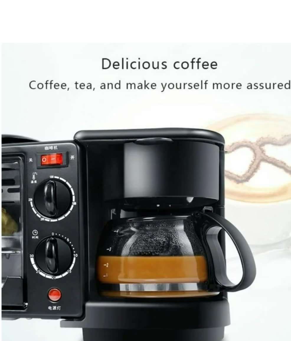 Multi-functional 3 in 1 Breakfast Maker
