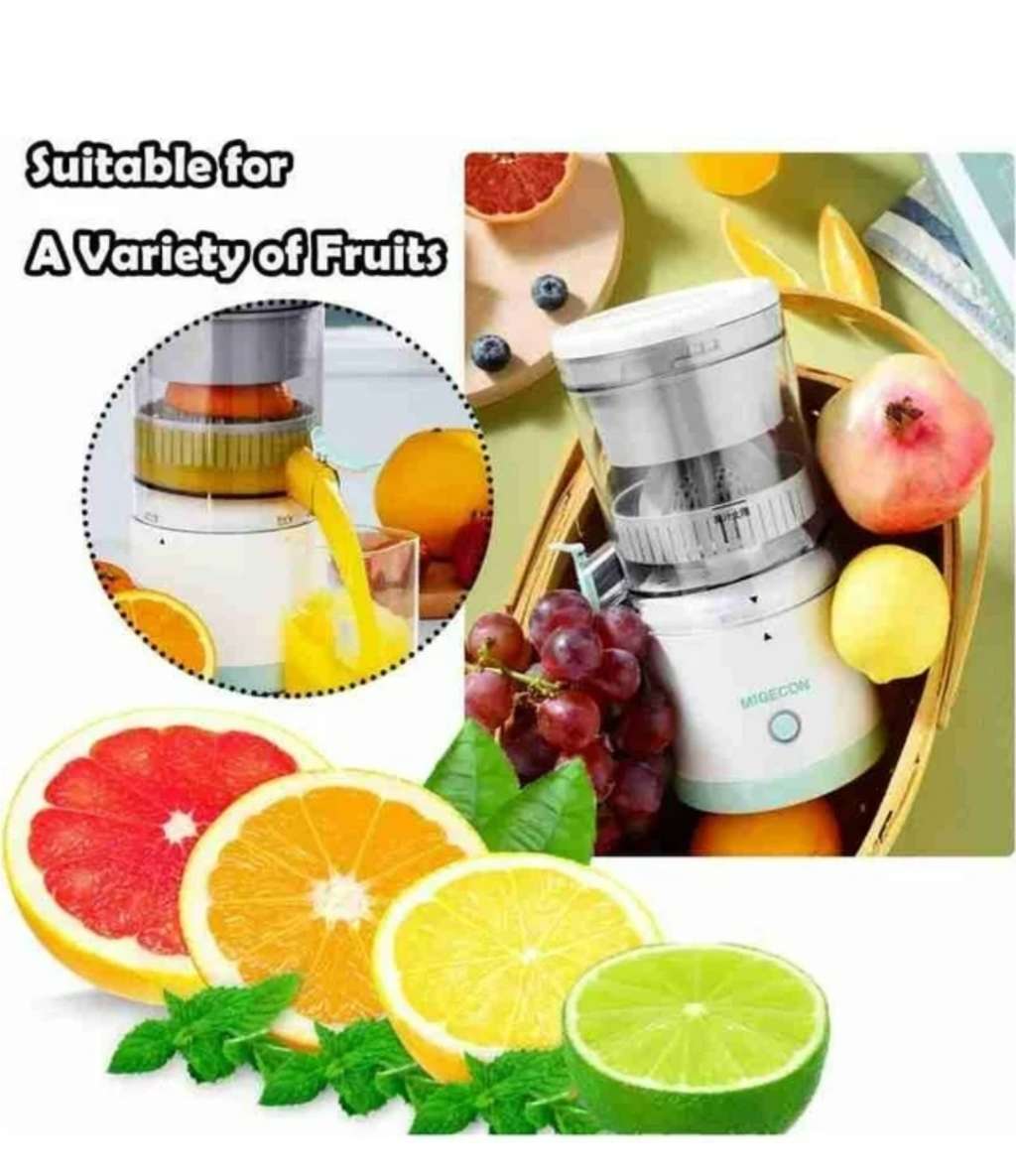 WIRELESS ELECTRIC CITRUS JUICER SQUEEZE JUICER