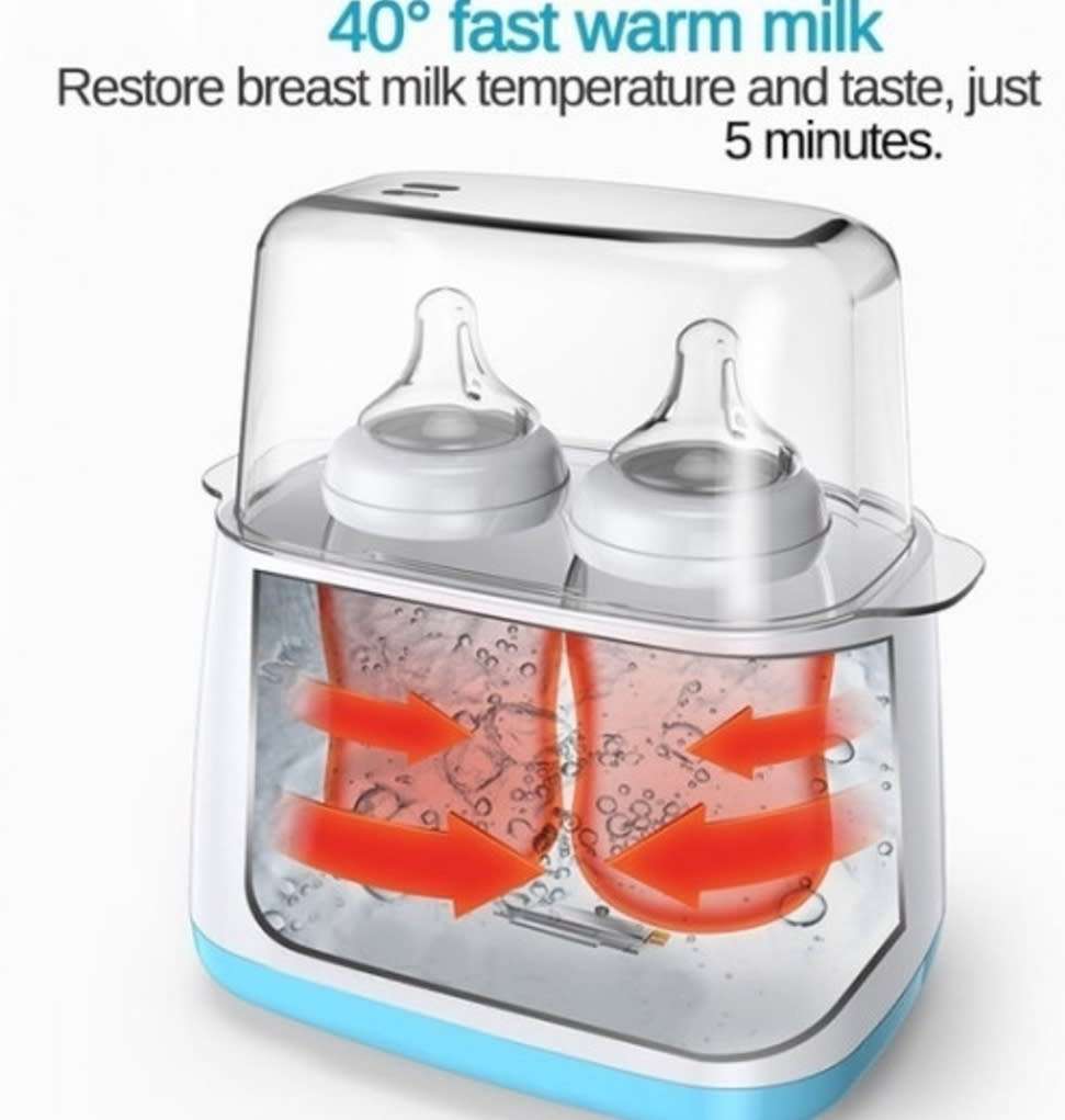 2 in 1 Baby Bottle Warmer & Sterilizer