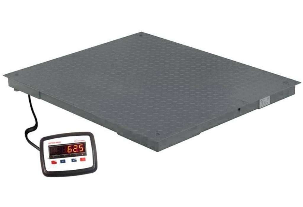 1 Ton Industrial Scale 1000kg Digital Scale 1Mx1M