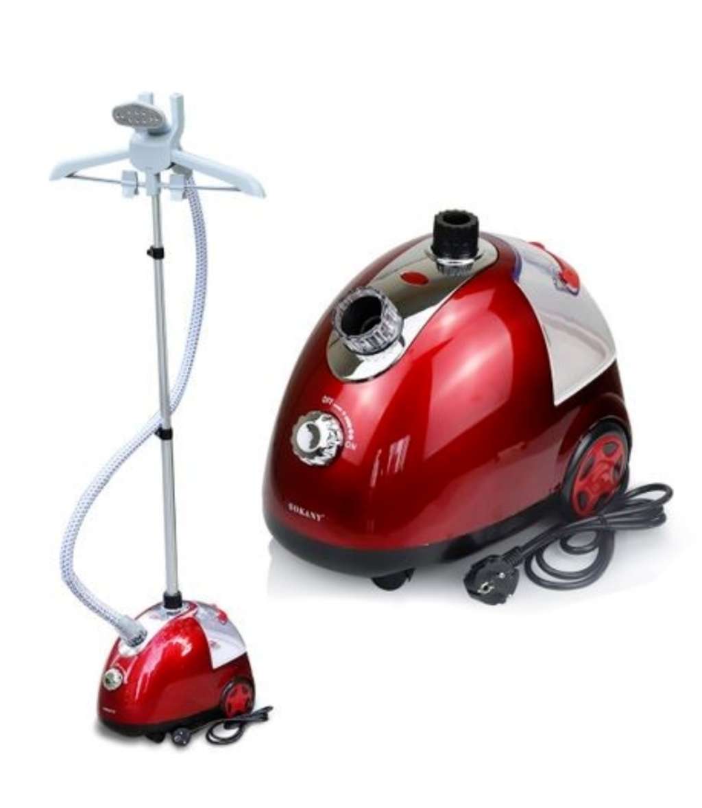 Steam Handheld Ironing Machine for All Seasons Garment - Red