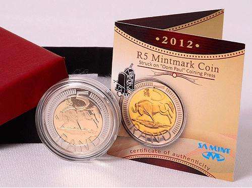 2012 Oom Paul Mintmark Coins