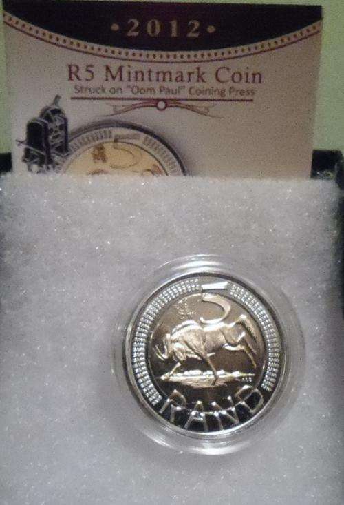 R1 Start!! 2012 Oom Paul Mintmark Coins