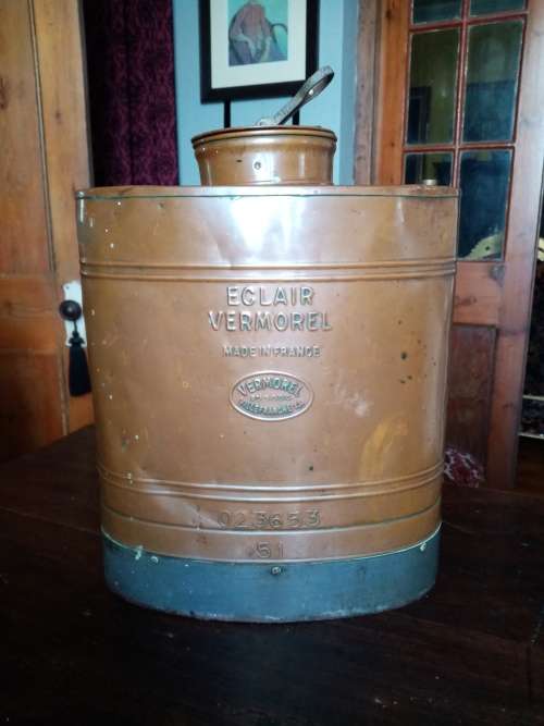 LARGE COPPER SPRAY TANK