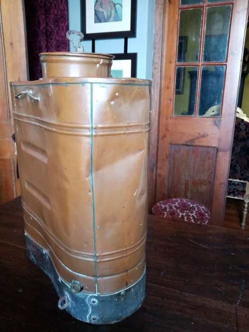 LARGE COPPER SPRAY TANK