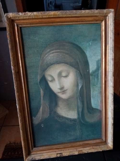 AUTHENTIC MOTHER MARY PRINT FROM A CONVENT