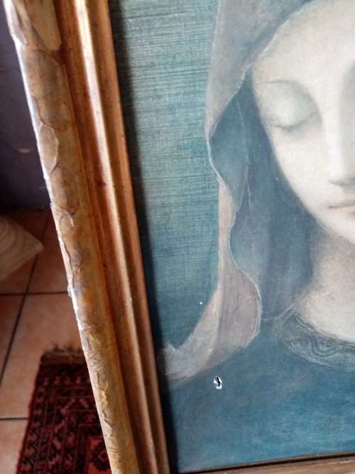 AUTHENTIC MOTHER MARY PRINT FROM A CONVENT