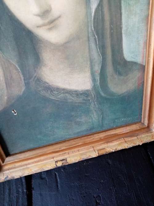 AUTHENTIC MOTHER MARY PRINT FROM A CONVENT