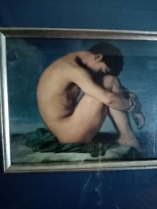 BEAUTIFUL FRAMED PRINT BEHIND GLASS (GALLERY QUALITY)