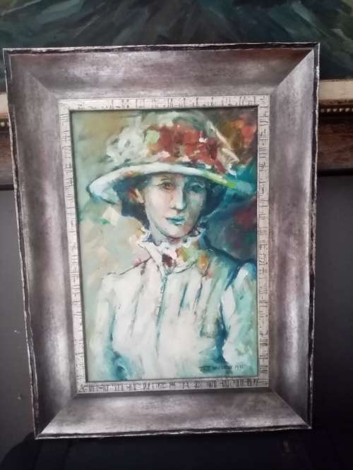 STUNNING GALLERY FRAMED PORTRAIT OF A LADY