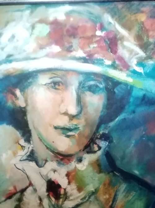 STUNNING GALLERY FRAMED PORTRAIT OF A LADY