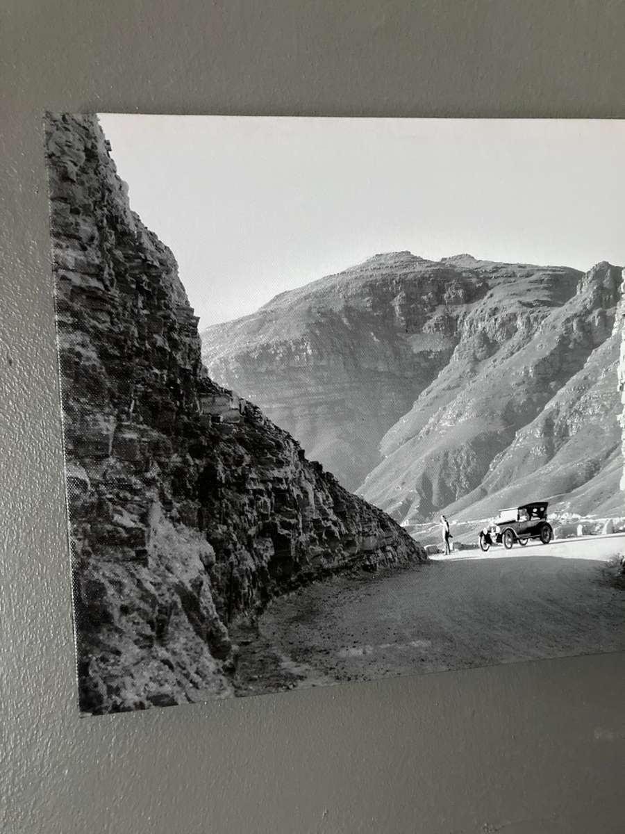 LARGE BLOCK MOUNTED PHOTOGRAPHIC PRINT