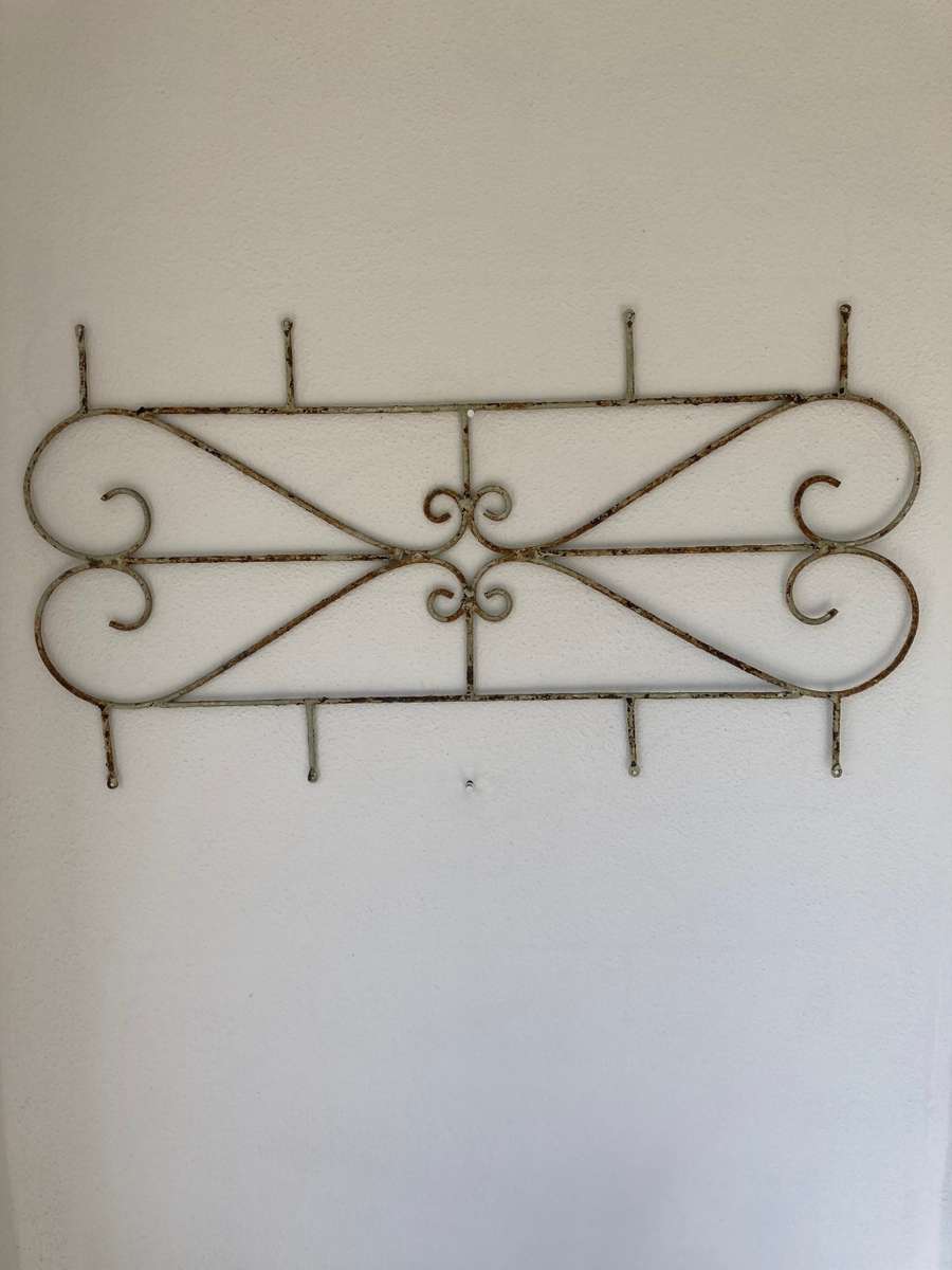 PAIR VINTAGE BURGLAR BARS FOR DECOR ( LOT 2)