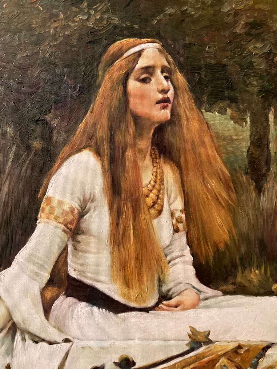 LARGE FRAMED OIL PAINTING ON BOARD ( COPY OF ORIGINAL)